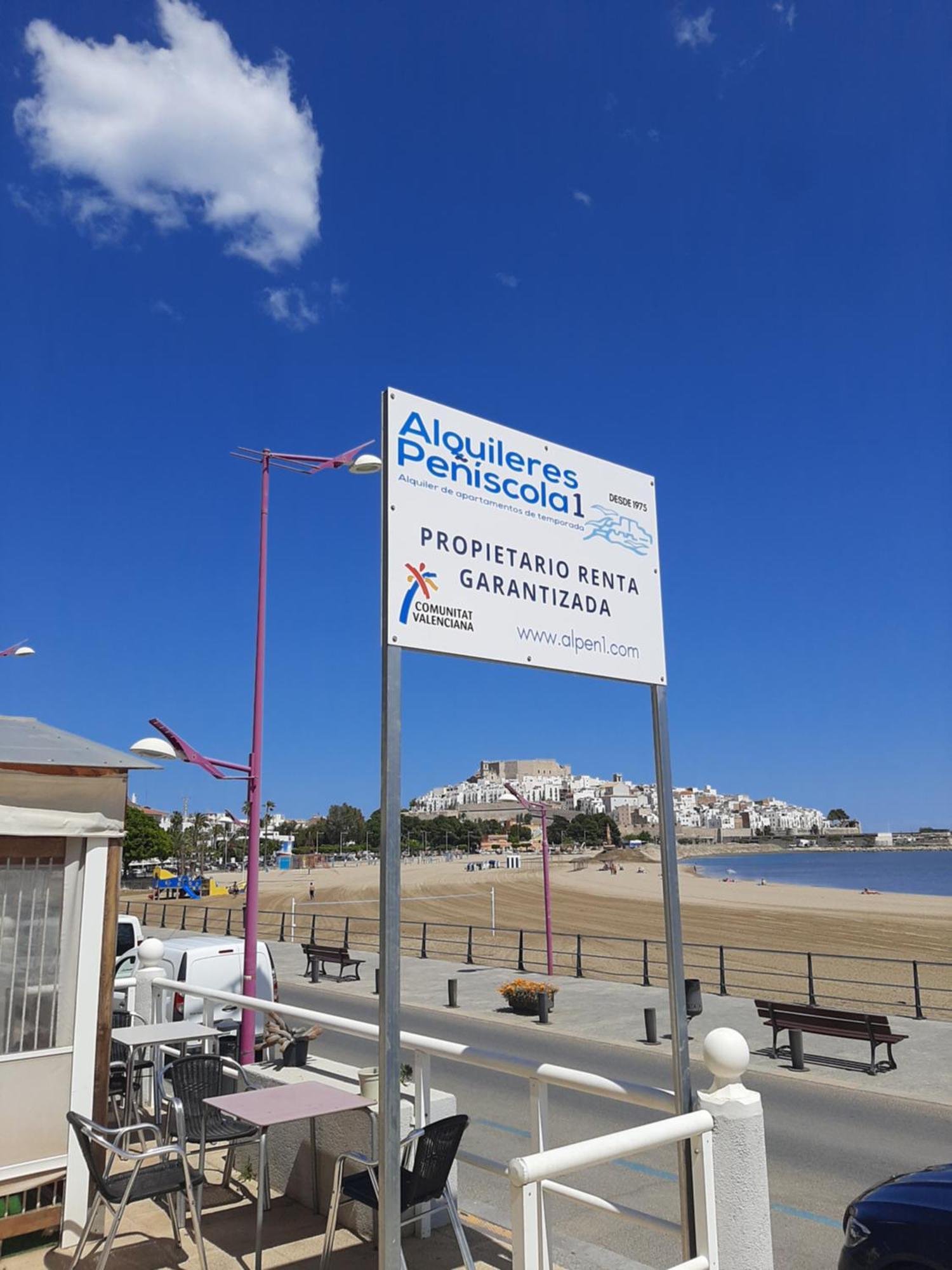 Alpen1 Peniscola Playa 1Era Linea Apartment Luaran gambar